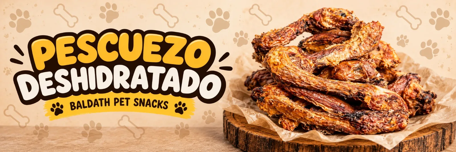 Pescuezo deshidratado